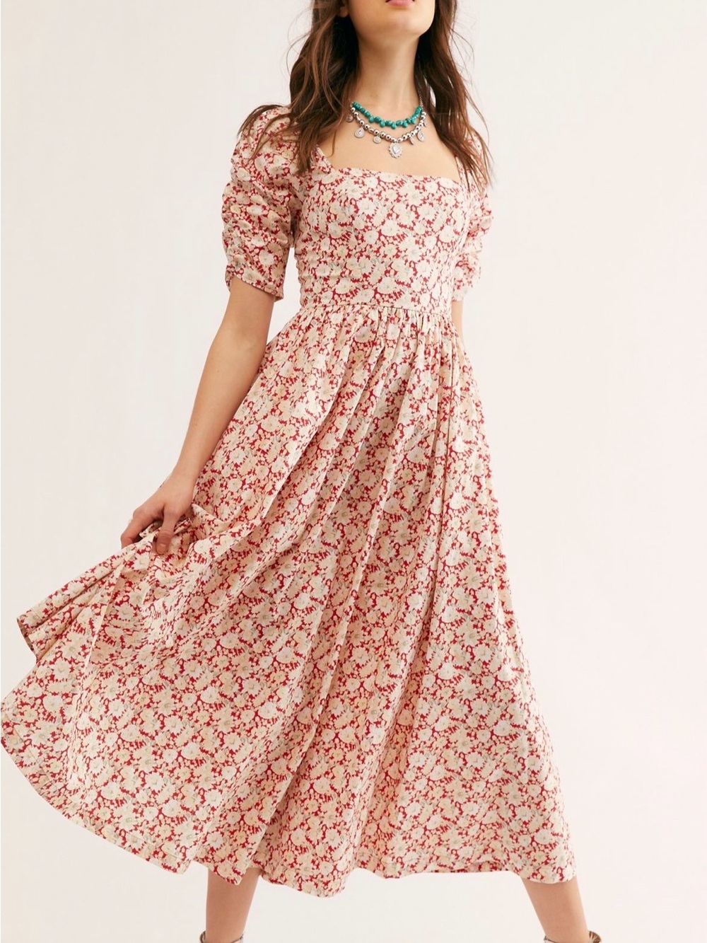 Free People “She’s A Dream” Midi Dress